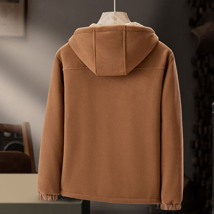 Image of Dennis | Men's Hooded Zip-Up Jacket