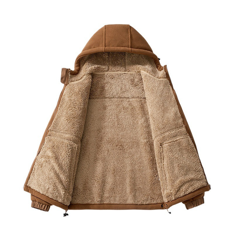 Image of Dennis | Men's Hooded Zip-Up Jacket