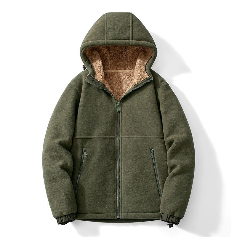Image of Dennis | Men's Hooded Zip-Up Jacket