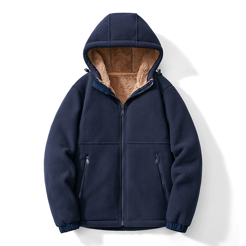 Image of Dennis | Men's Hooded Zip-Up Jacket
