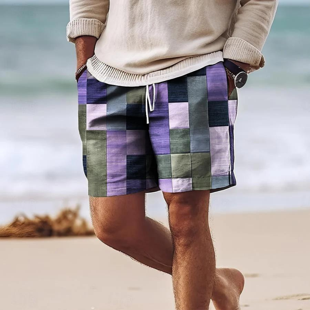 Image of Desmond | Men's Printed Casual Shorts