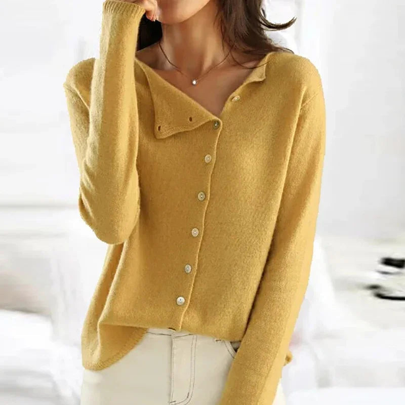 Image of Diana | Women's Button-Down Knit Cardigan