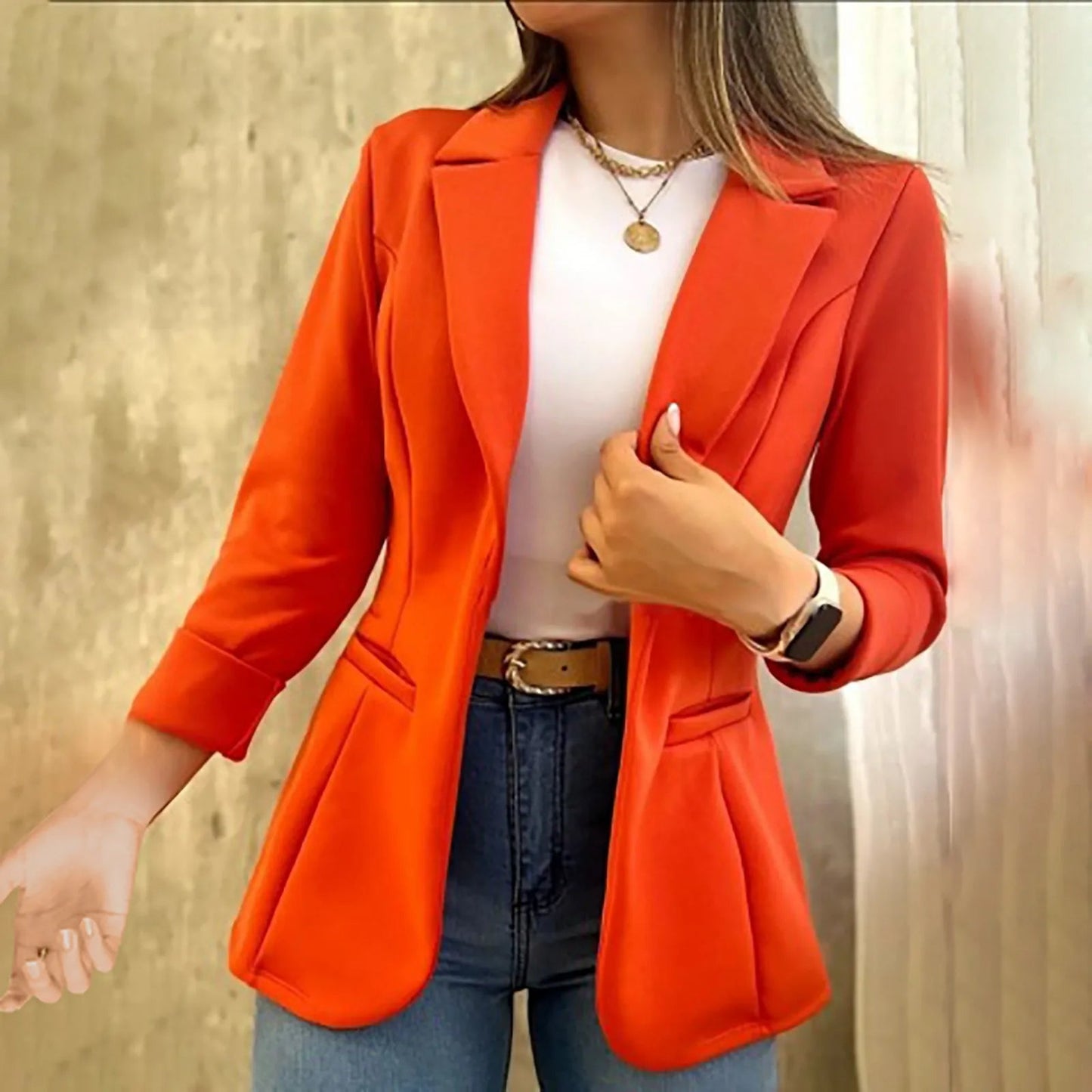 Image of Diana | Women's Fitted Peplum Blazer