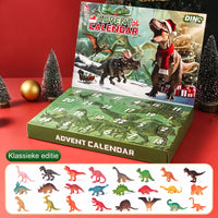 Dinosaur Advent Calendar - 24 Dinosaur Figures Christmas Countdown