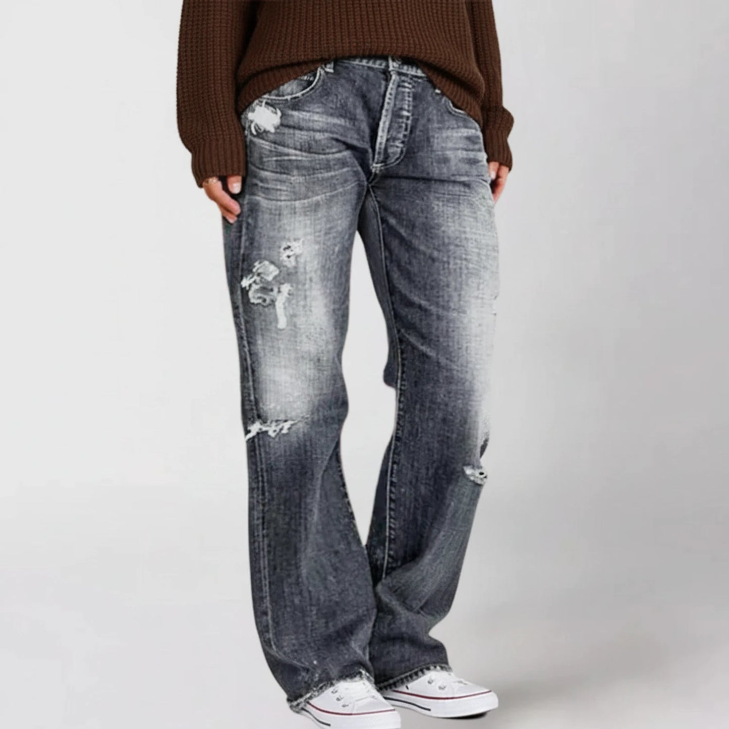 Distressed Denim Jeans for Women