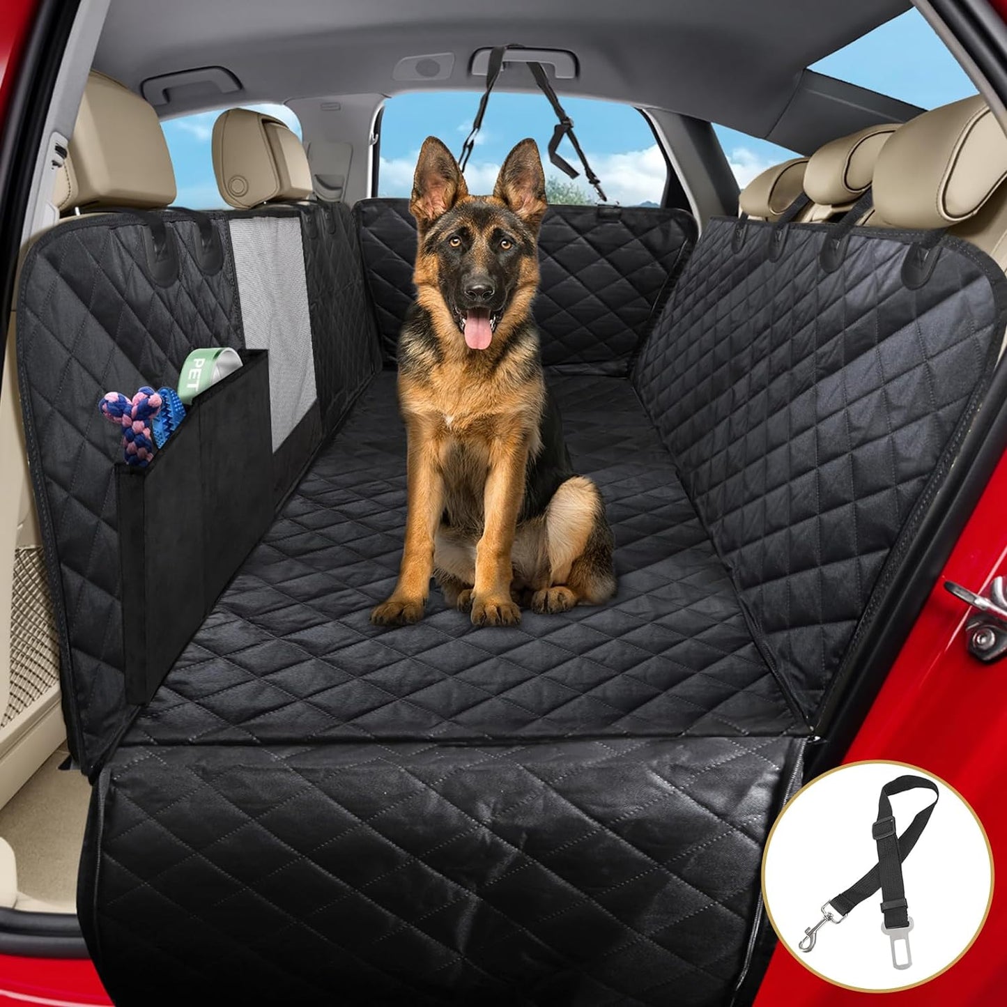 Dog Blanket Car | Waterproof & Non-Slip | With Side Protection
