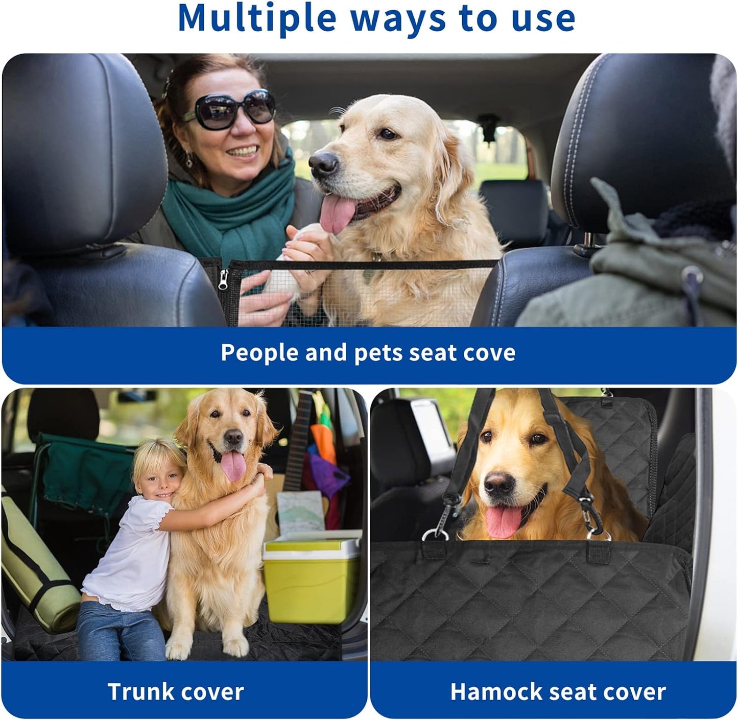 Dog Blanket Car | Waterproof & Non-Slip | With Side Protection