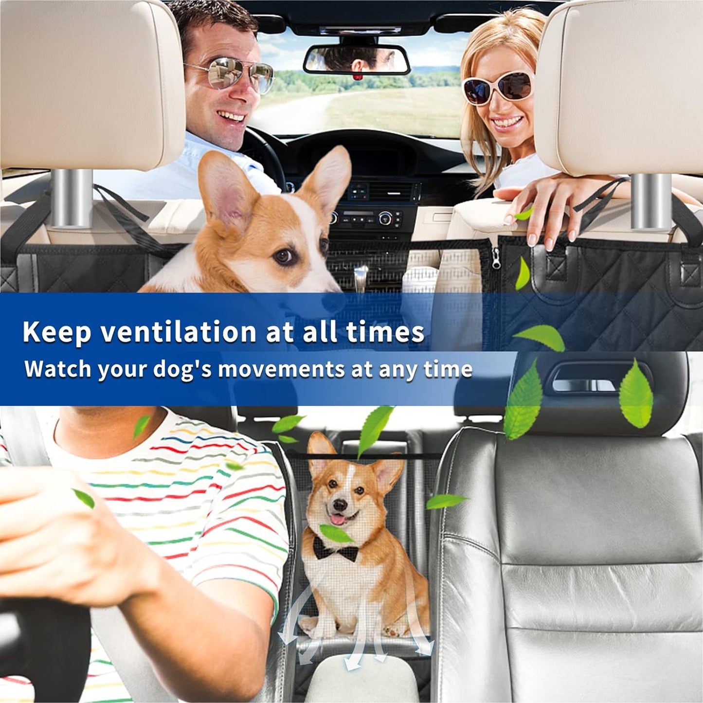 Dog Blanket Car | Waterproof & Non-Slip | With Side Protection