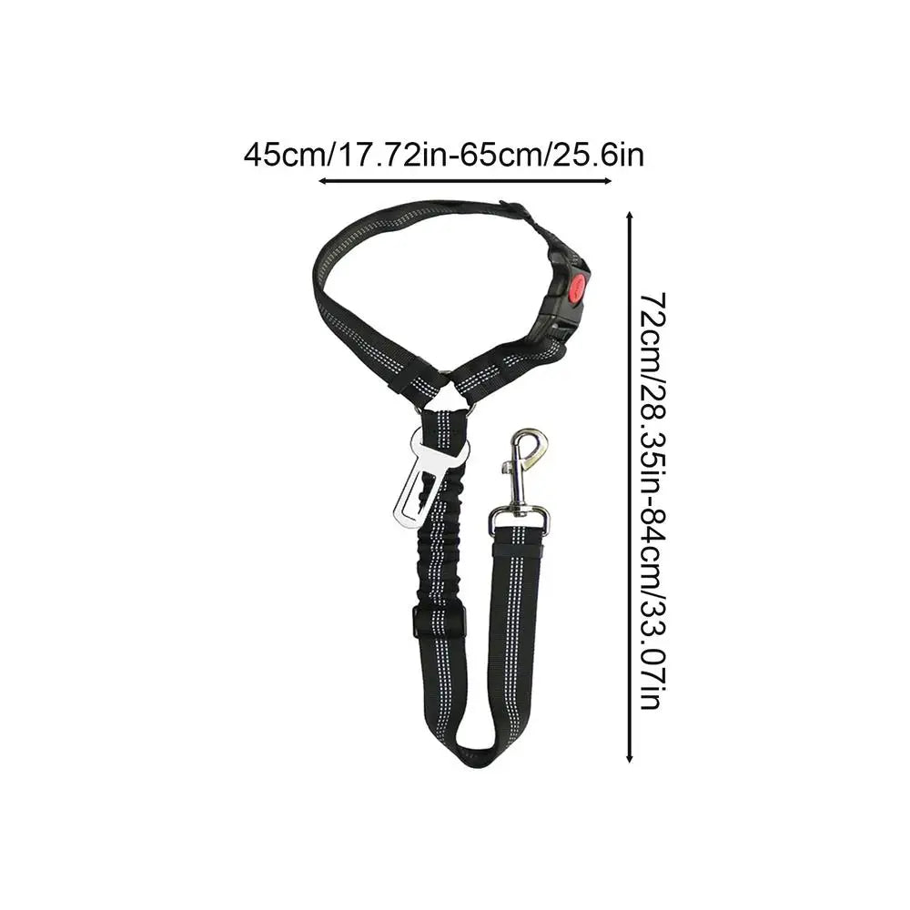 Dog Car Safety Belt - Safety | Comfort | Adjustable