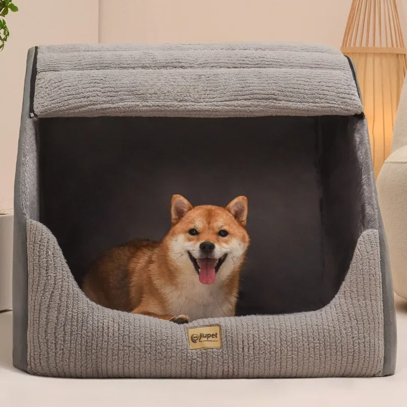 Dog Tent in Flannel for Comfort and Warmth – Removable
