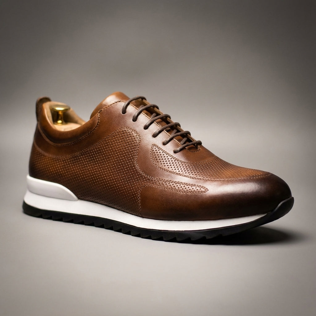 Image of Dorian | Men's Lace-Up Casual Sneakers