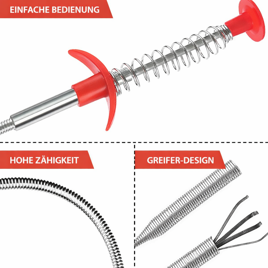 Drain Cleaner Hook | Clog Removal Tool