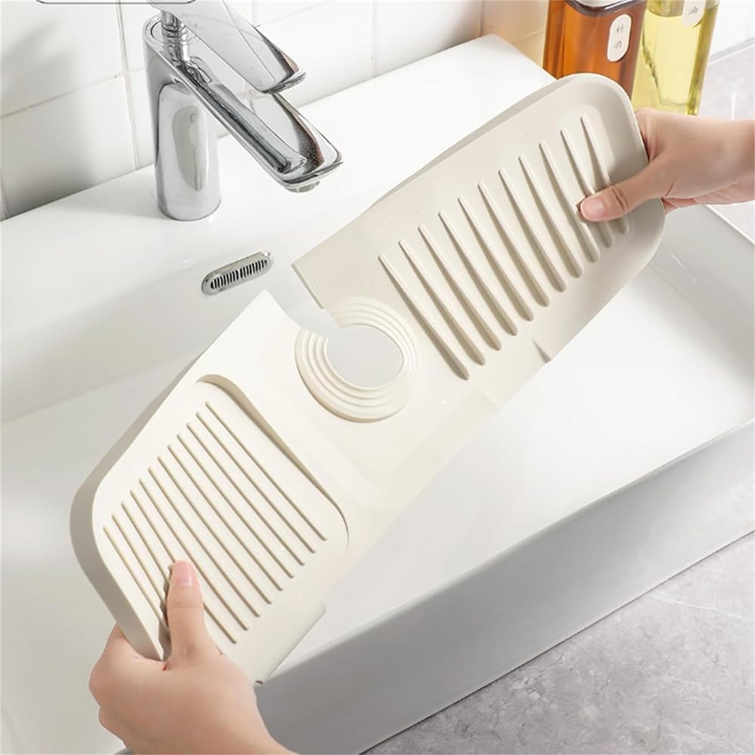 DrainSink™ - No More Standing Water on Your Kitchen Countertop