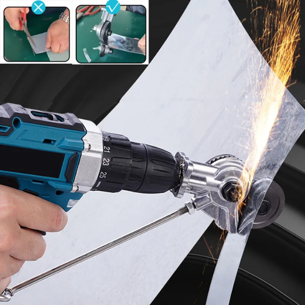 DrillCut - Metal Cutting Adapter for Drills