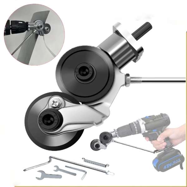 DrillCut - Metal Cutting Adapter for Drills