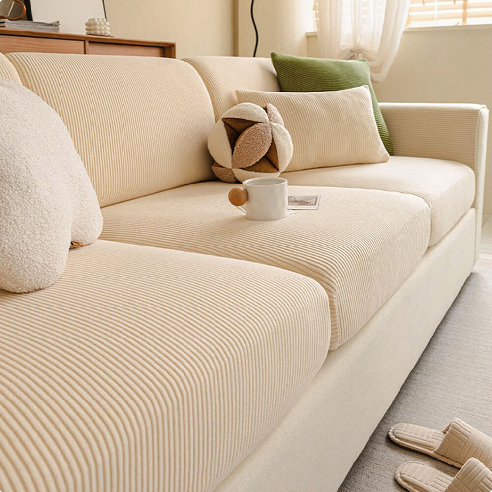 Durable Velvet Sofa Cover - Elastic and Modern