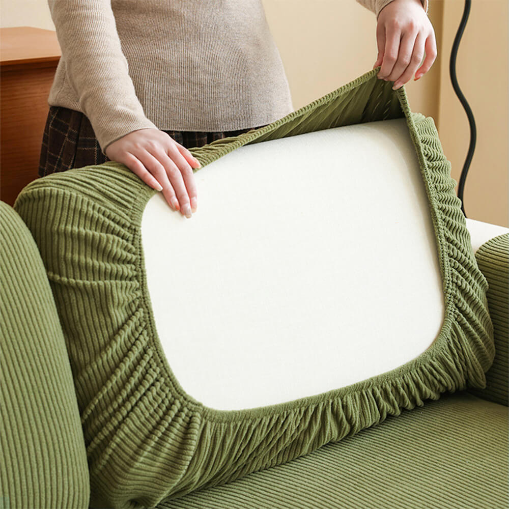 Durable Velvet Sofa Cover - Elastic and Modern