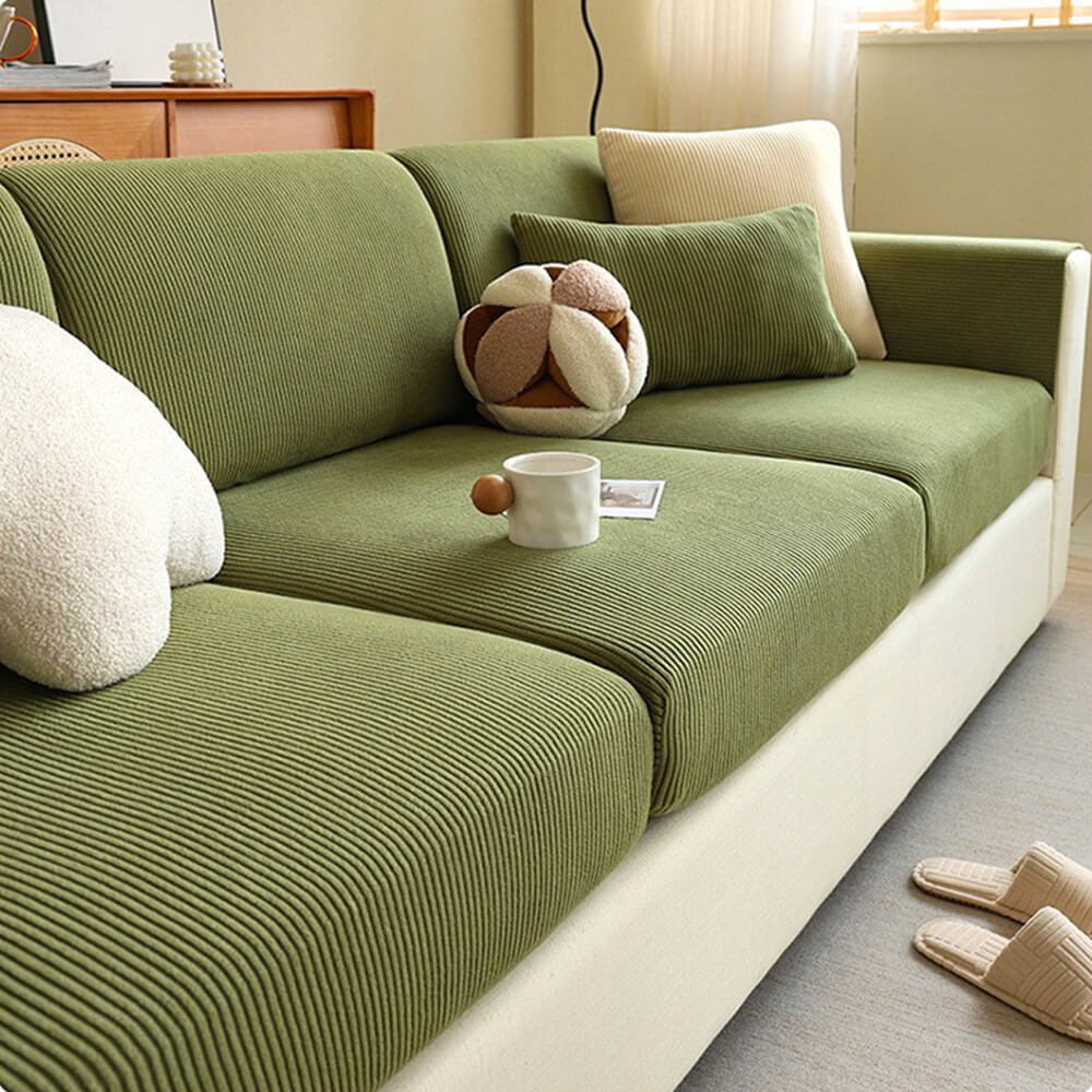 Durable Velvet Sofa Cover - Elastic and Modern