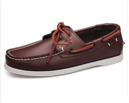 Image of Dustin | Men's Lace-Up Boat Shoes