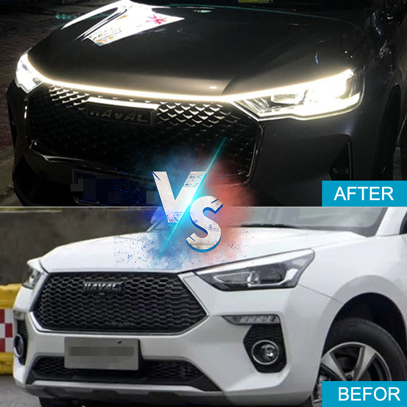 Dynamic Car Hood LED Strip Light for Enhanced Visibility