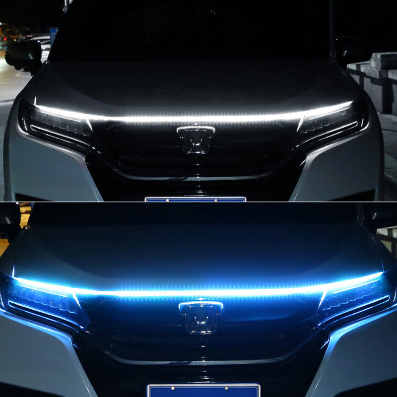 Dynamic Car Hood LED Strip Light for Enhanced Visibility