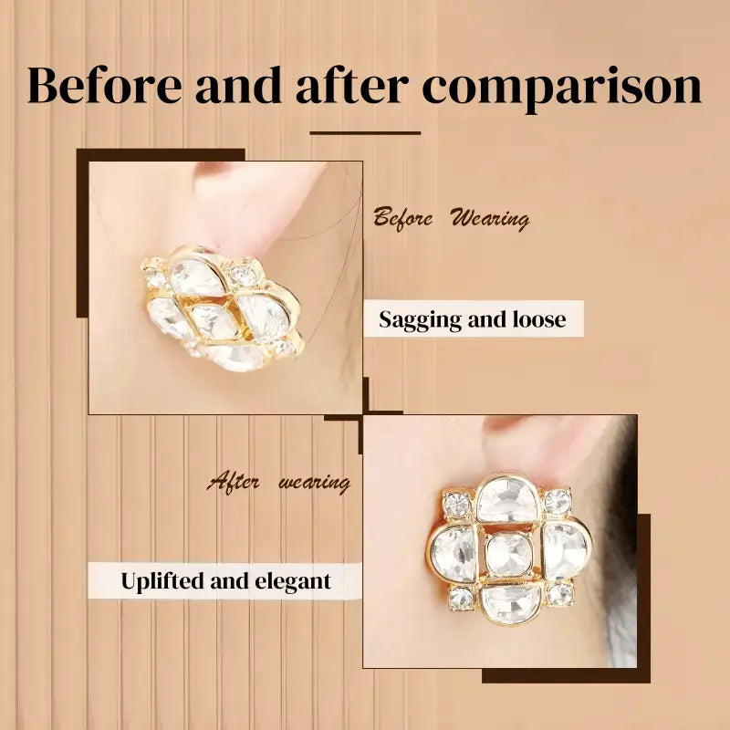Earring Stabilizers – Secure Hold for Heavy Earrings Without Sagging