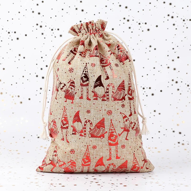 Eco-Friendly Fabric Christmas Gift Bag