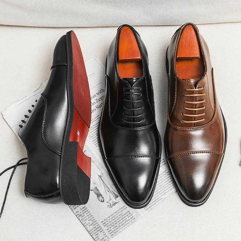 Eco-Leather Oxford Shoes