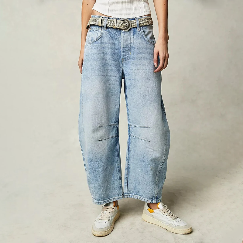 Image of Edith | Women's High-Waisted Wide Leg Pants