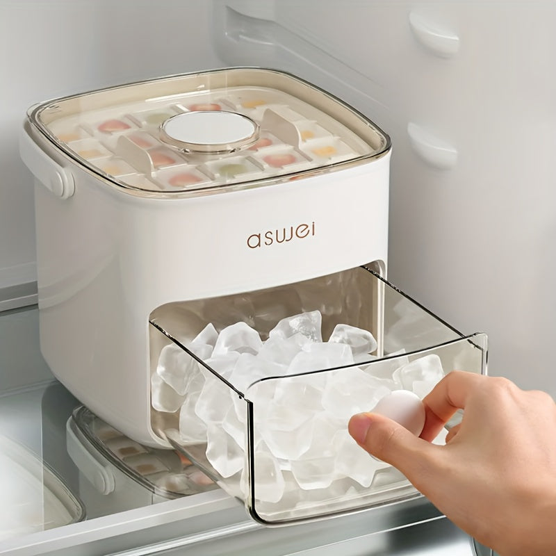 Efficient Ice Maker for Ice Cubes and Balls