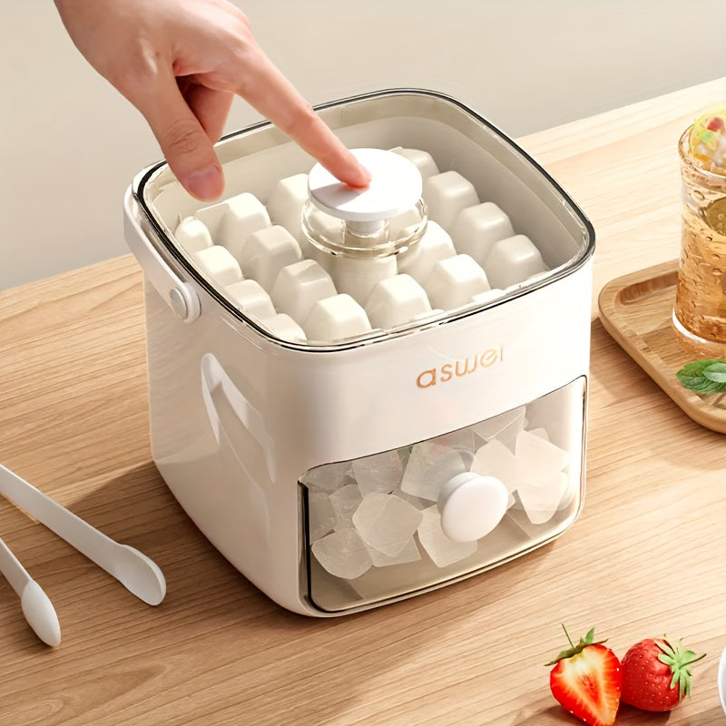 Efficient Ice Maker for Ice Cubes and Balls