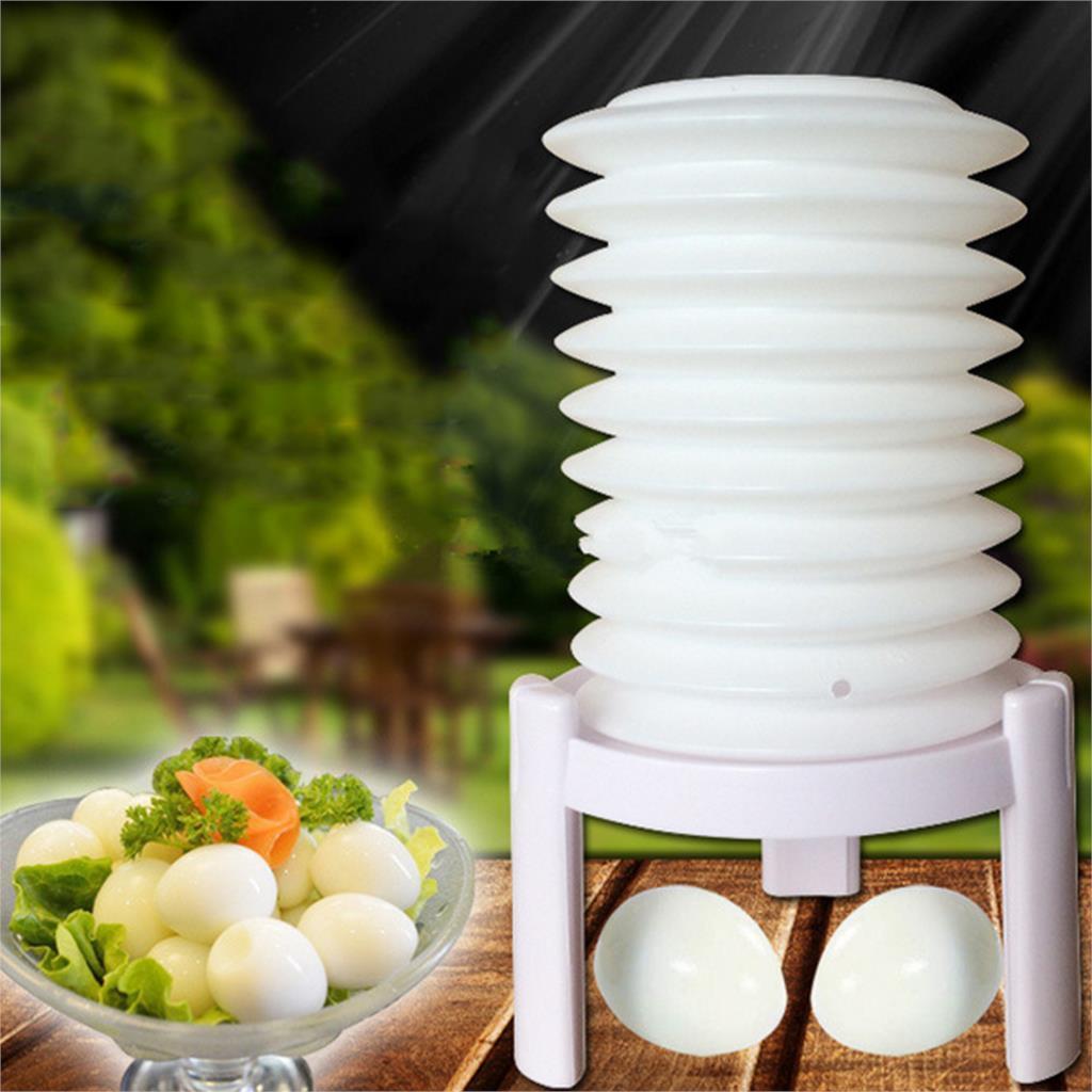 Effortless Hard-Boiled Egg Peeler Tool