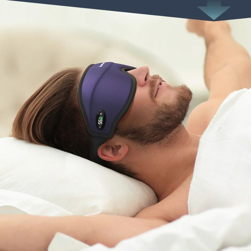 Electric Heated Eye Massager for Eye Strain and Migraine Relief