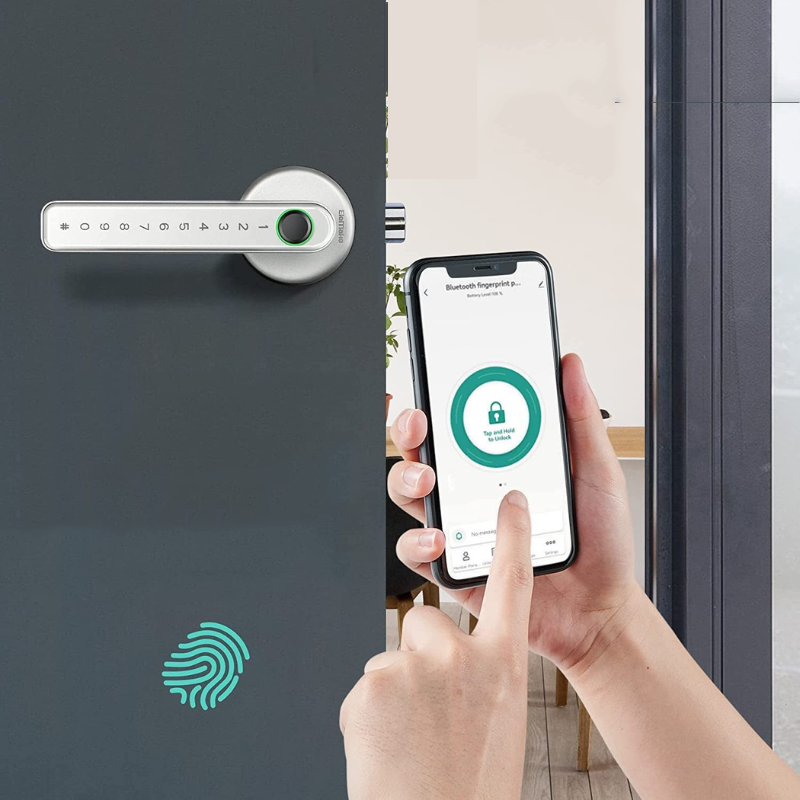 Electronic Room Lock with Fingerprint