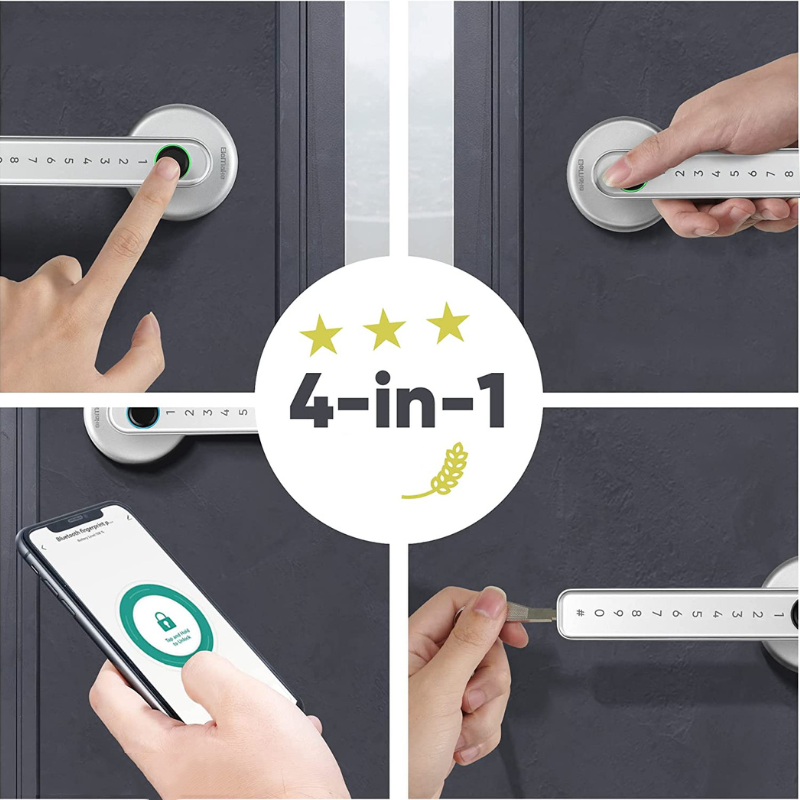 Electronic Room Lock with Fingerprint