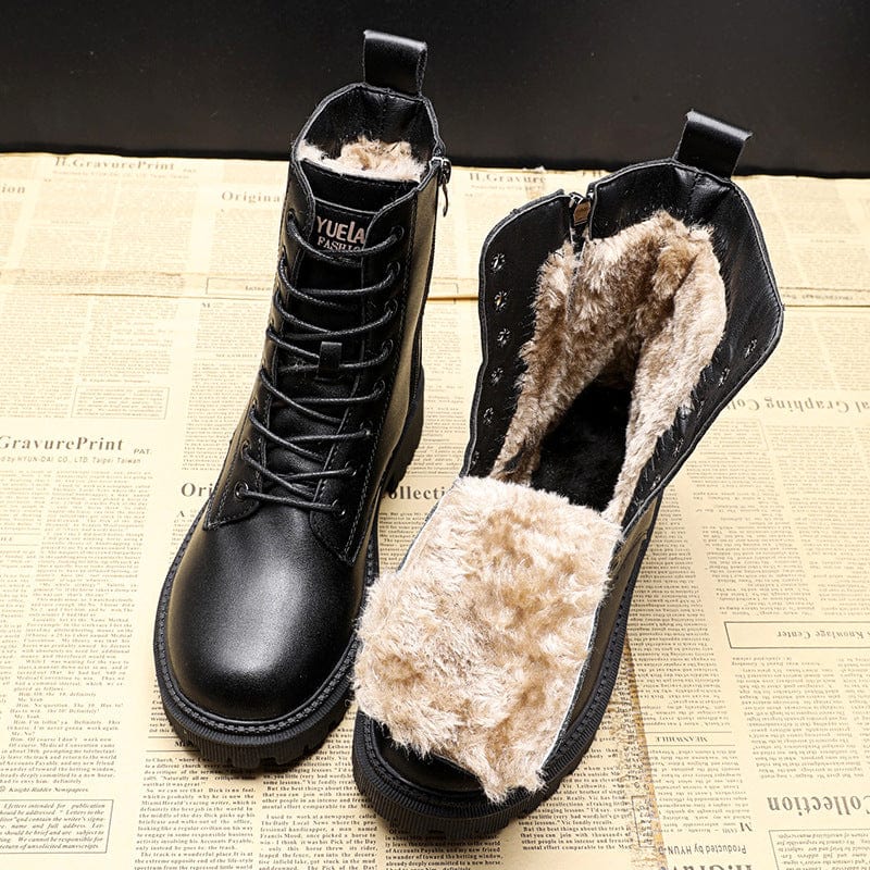 Elegant Black Leather Boots for Perfect Comfort and Style