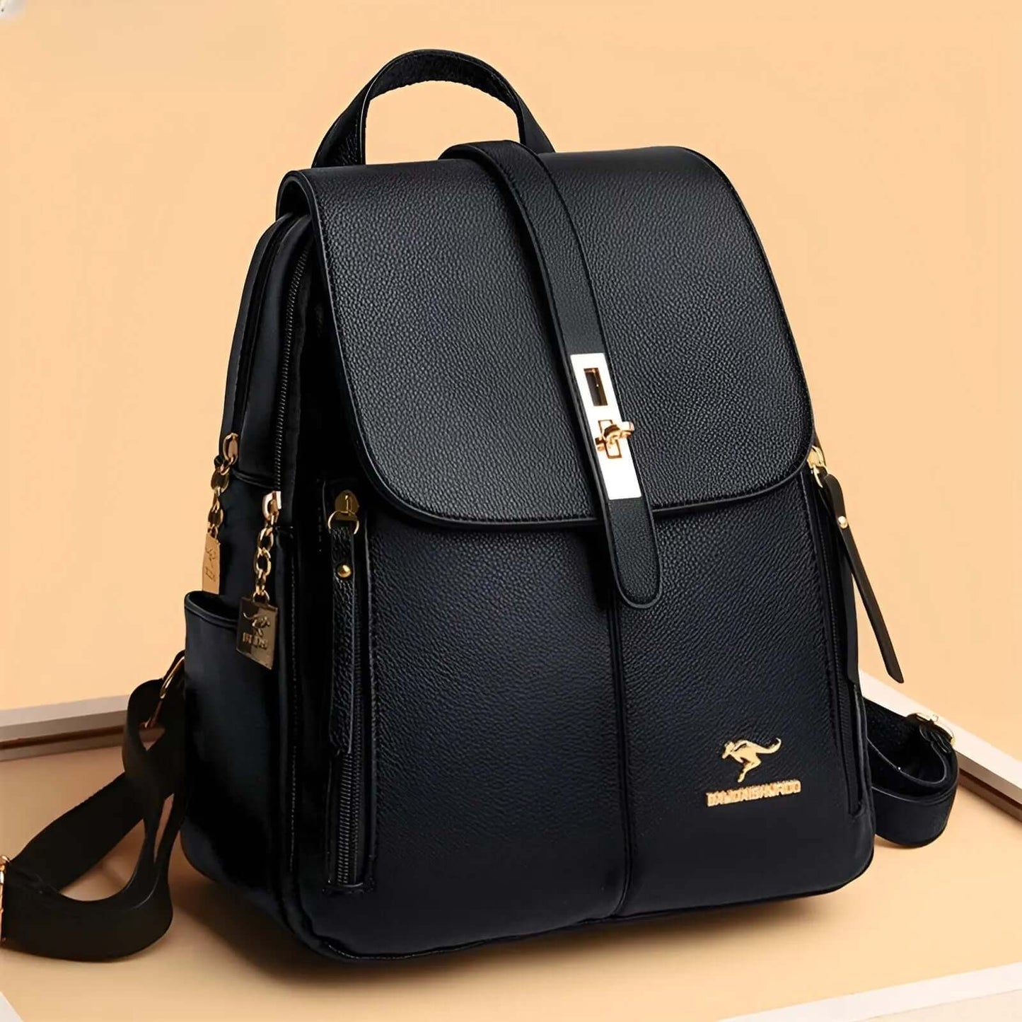 Elegant Leather Backpack for Women