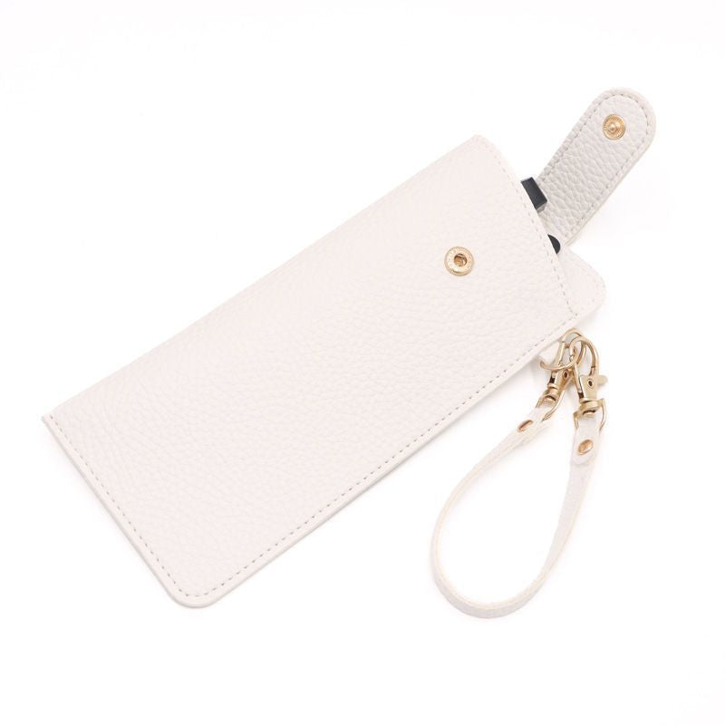 Elegant Leather Eyewear Case