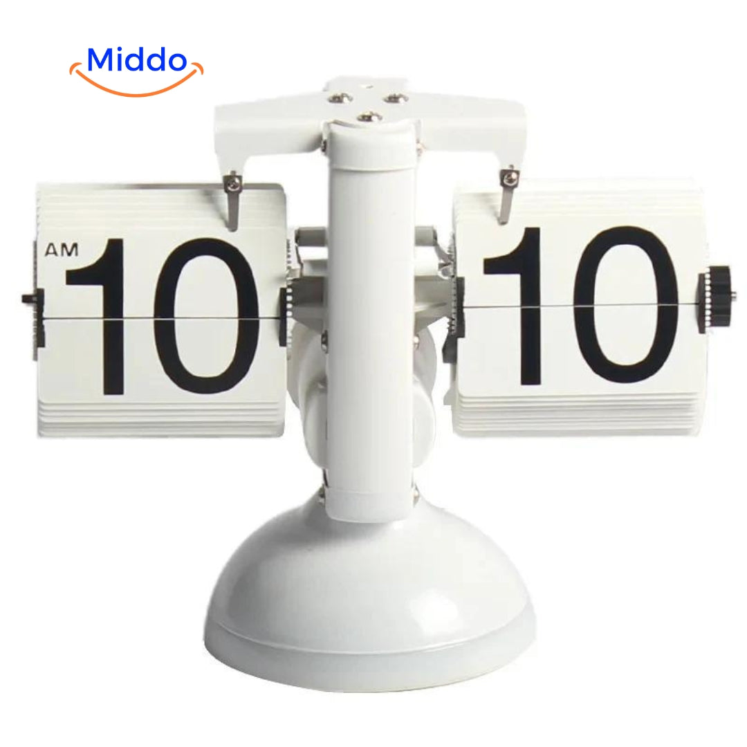 Elegant RetroFlip™ | Vintage Flip Clock with Quartz Movement