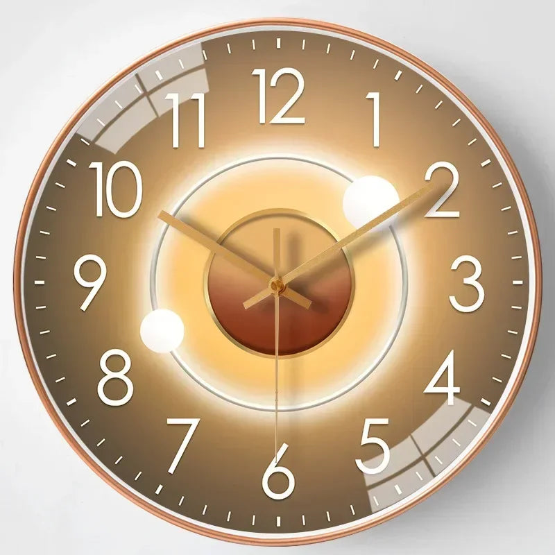 Elegant Silent Wall Clock for Any Room