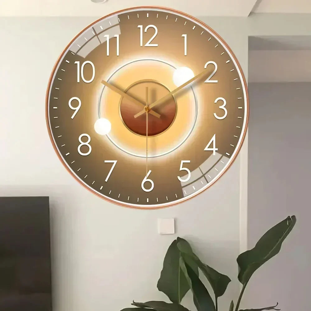 Elegant Silent Wall Clock for Any Room
