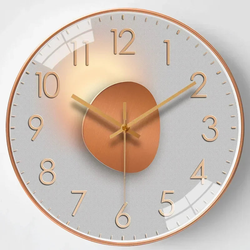 Elegant Silent Wall Clock for Any Room