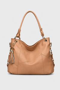 Elegant Women's Faux Leather Handbag - Spacious, Stylish and Durable Everyday Tote