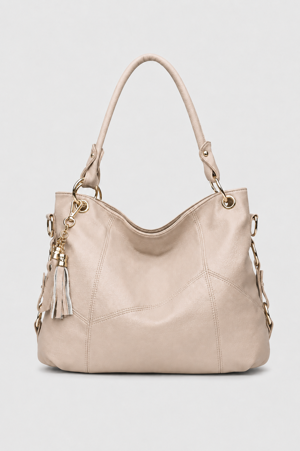 Elegant Women's Faux Leather Handbag - Spacious, Stylish and Durable Everyday Tote
