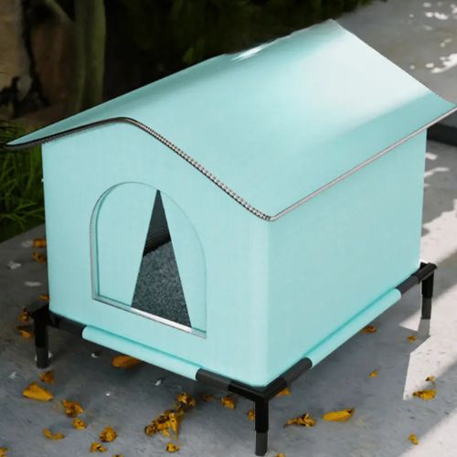 Elevated Outdoor Cat House