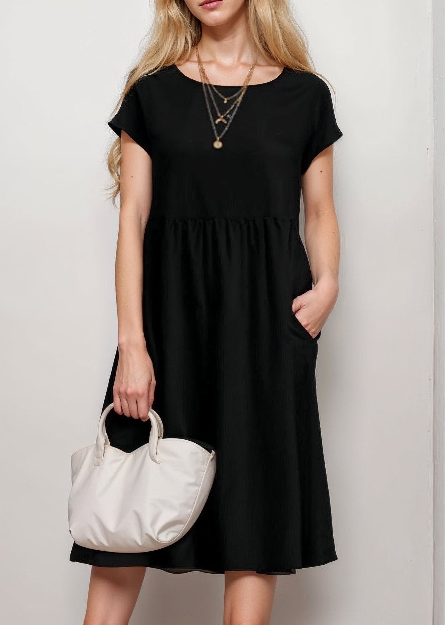 Image of Ellen | Women's Casual A-Line Midi Dress