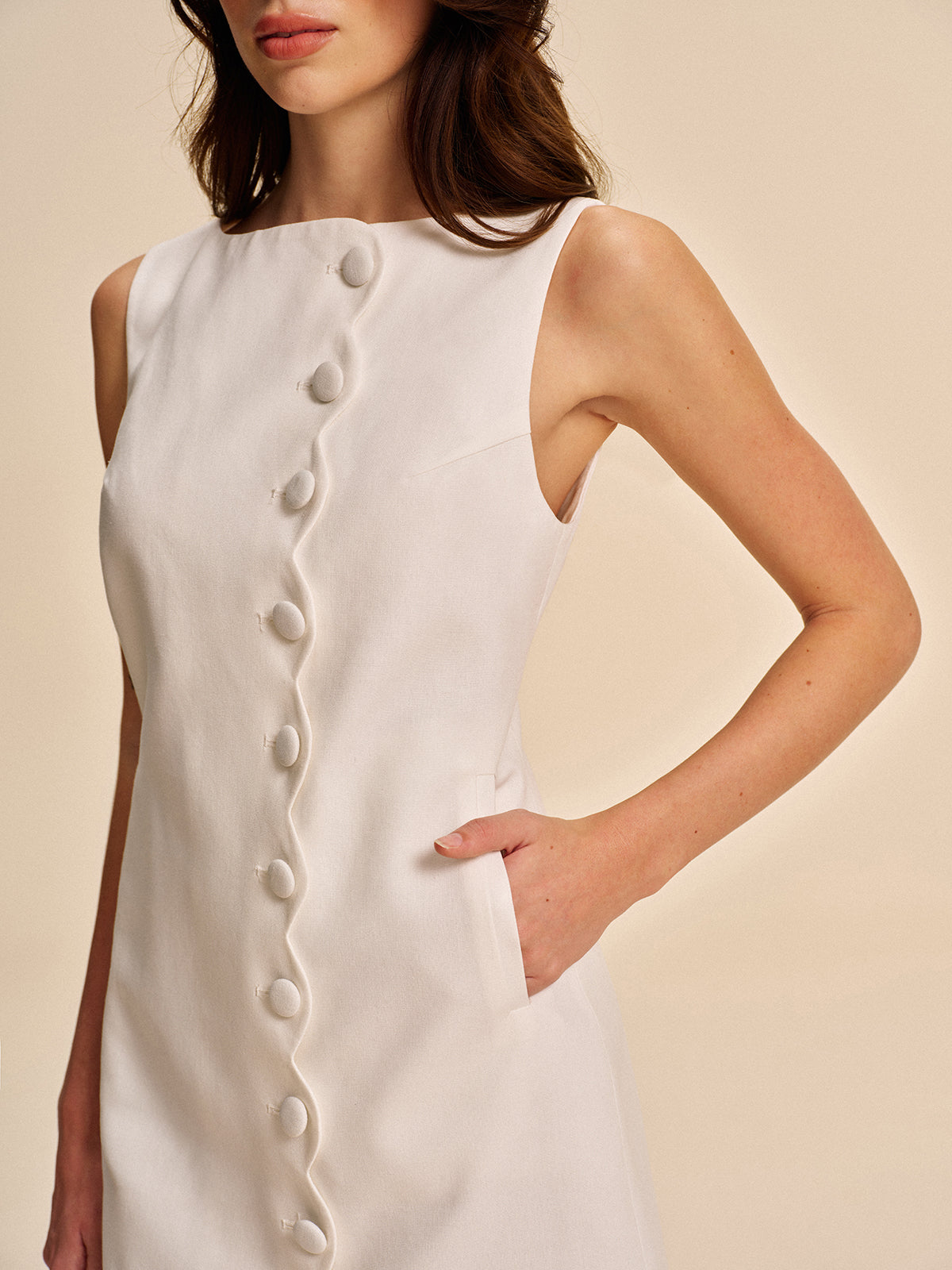 Image of Ellen | Women's Sleeveless Mini Dress