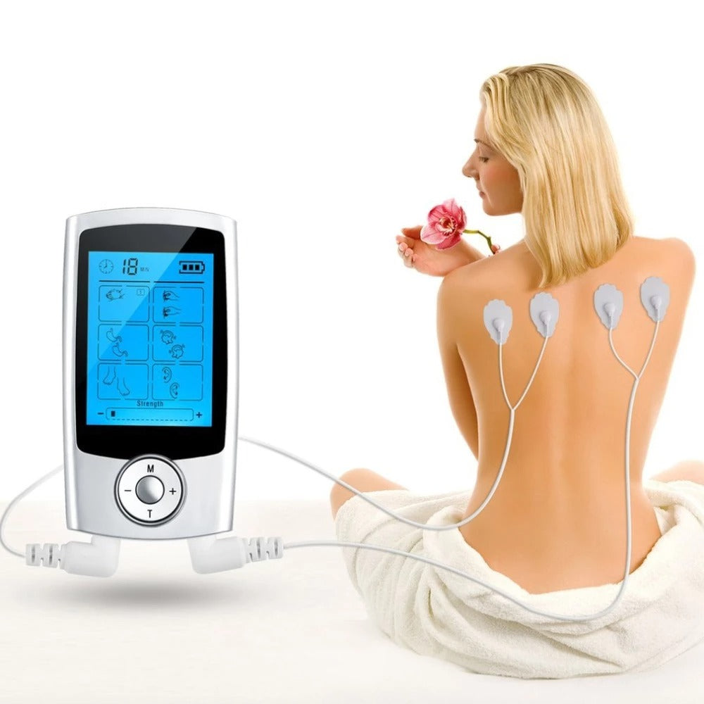 EMS Tens Electrostimulator - Pain Relief - 16 Modes