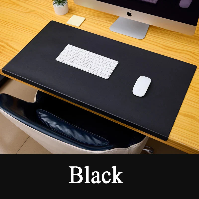 Ergonomic Desk Mat in PU Leather with Anti-Slip