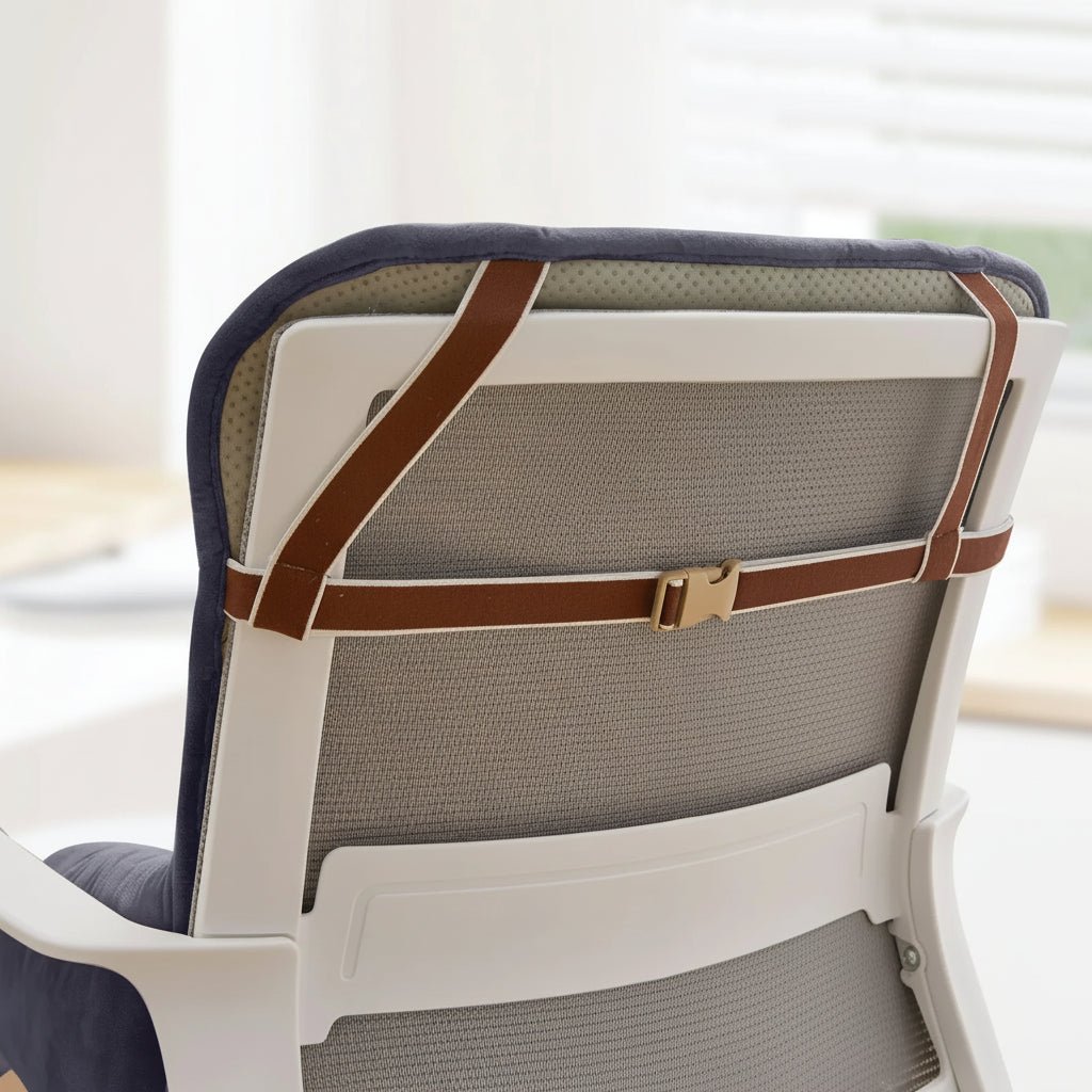 Ergonomic Lumbar Cushion for Upright and Relaxed Sitting